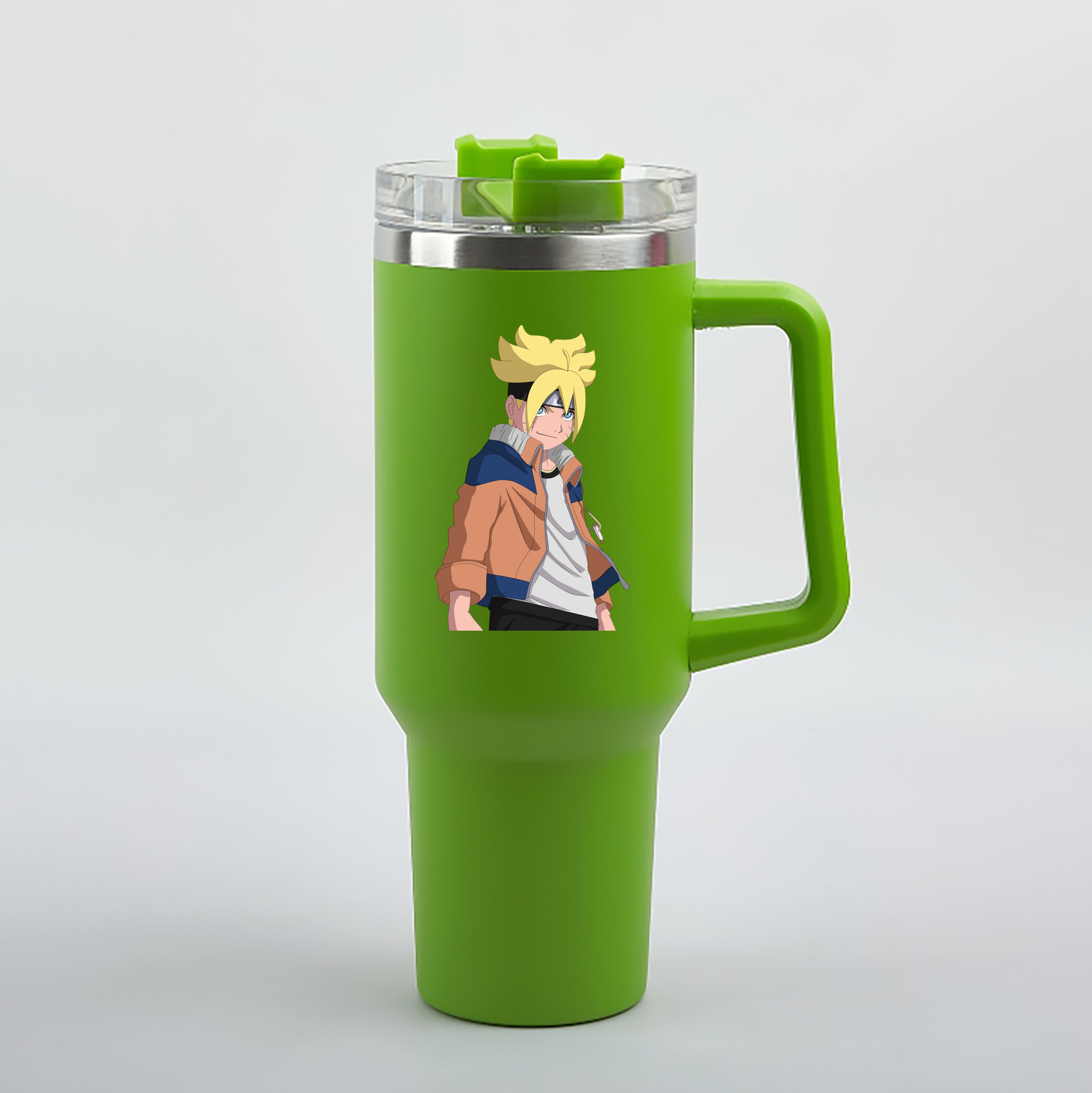 （画像用） NARUTO -ナルト- うずまき ナルト Uzumaki Naruto 1200mL車用タンブラー（カラープリント）